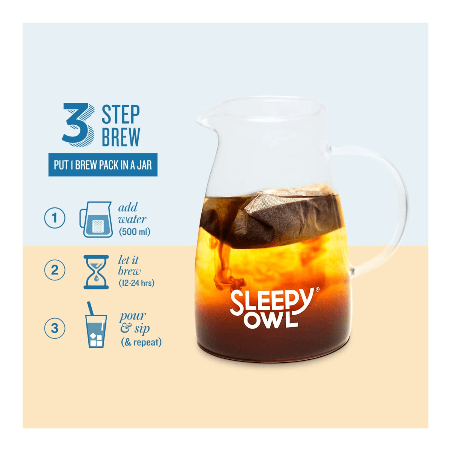 Buy Sleepy Owl Hot Brew Coffee French Vanilla Online at Best Price